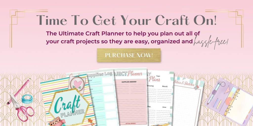 This 25-page printable Craft Planner is perfect for hobby crafters and professional crafters. It has everything you need to plan out your craft and art project while saving your sanity.