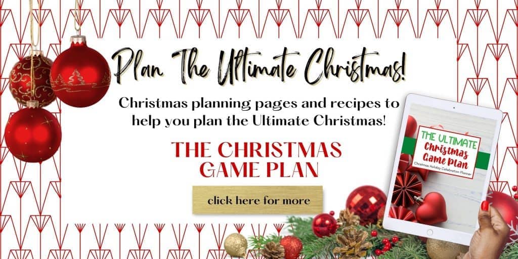 printable Christmas planner