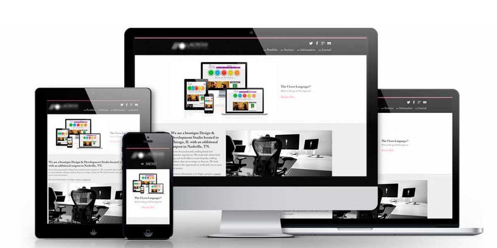 Professionelle Website