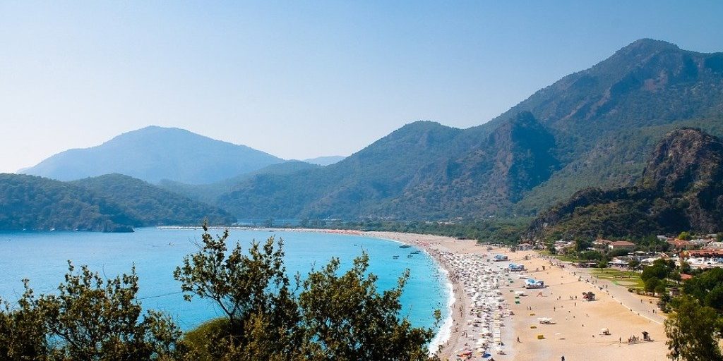 ölüdeniz fethiye totes meer türkei strand