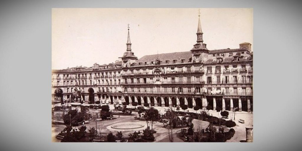 La Casa de la Panadería en 1879