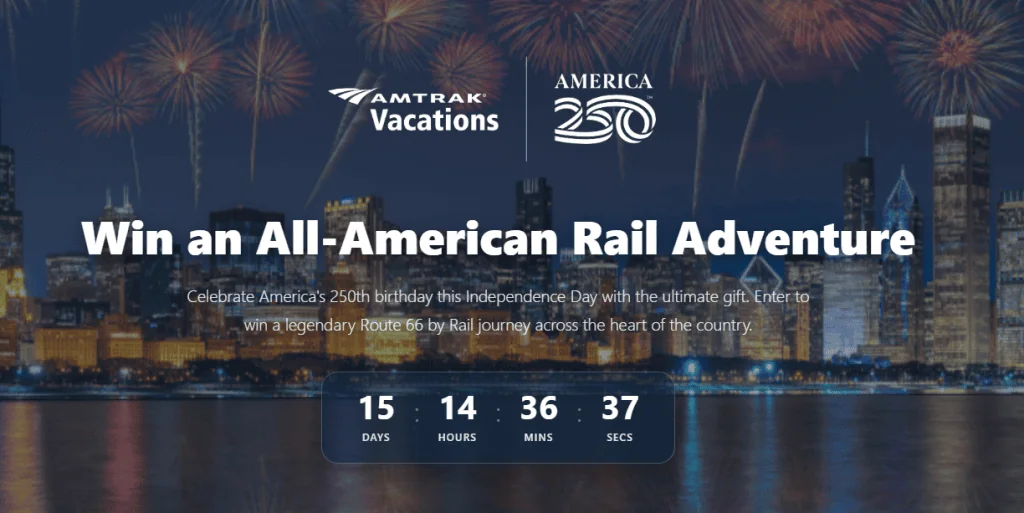 Amtrak Sweepstakes