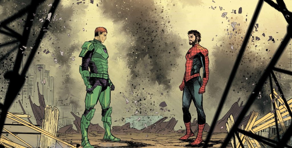 ultimate spider-man peter e harry