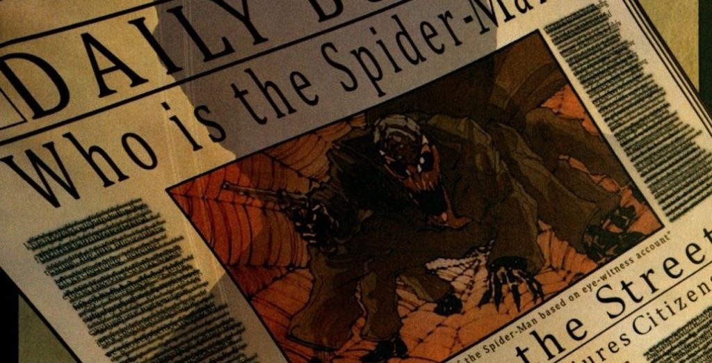 spider-man noir daily bugle