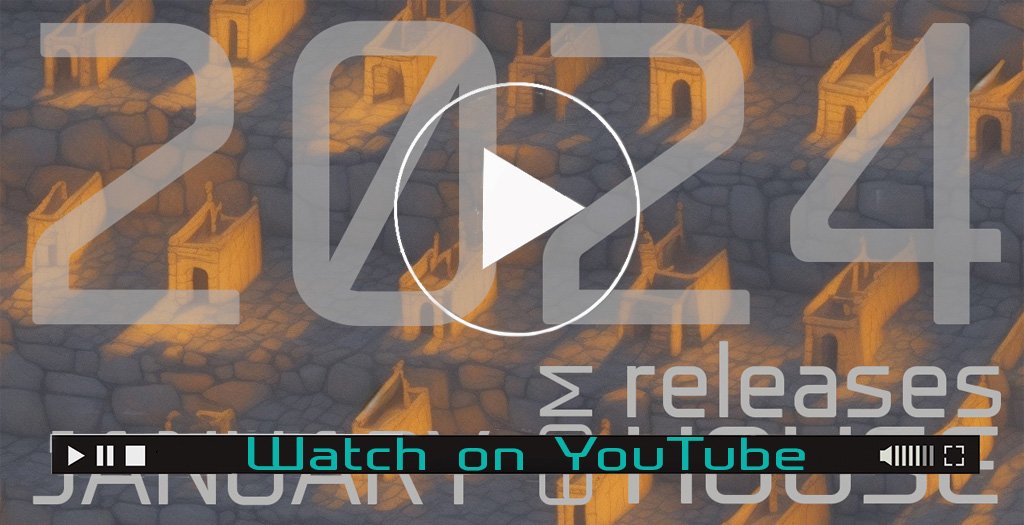 2024 January House EDM Music releases a selection video