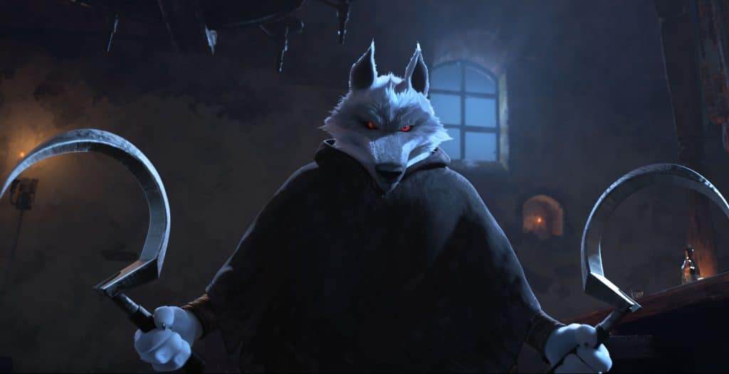 Il Gatto con gli Stivali 2 lupo