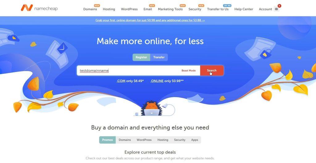 namecheap.com buy domain