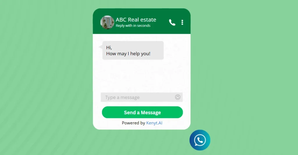 Add a WhatsApp button on the website