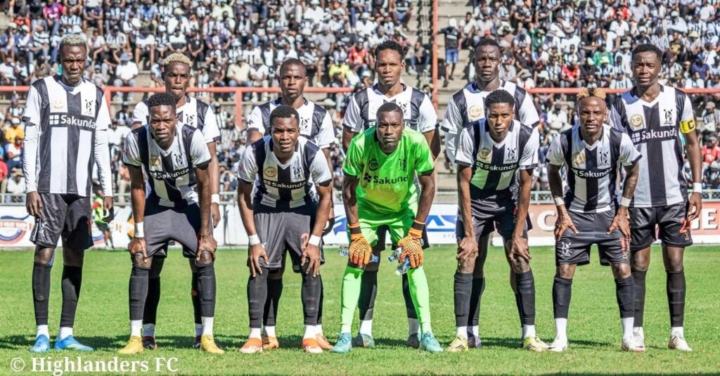 Highlanders FC soccer at Barbourfields stadium