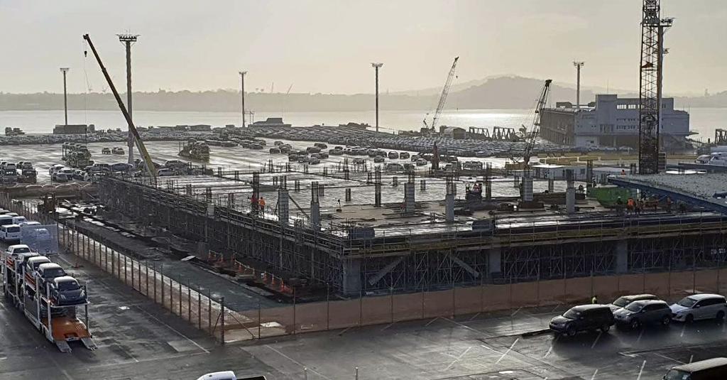 Ports of Auckland Bledisloe Car Park strength vs durability