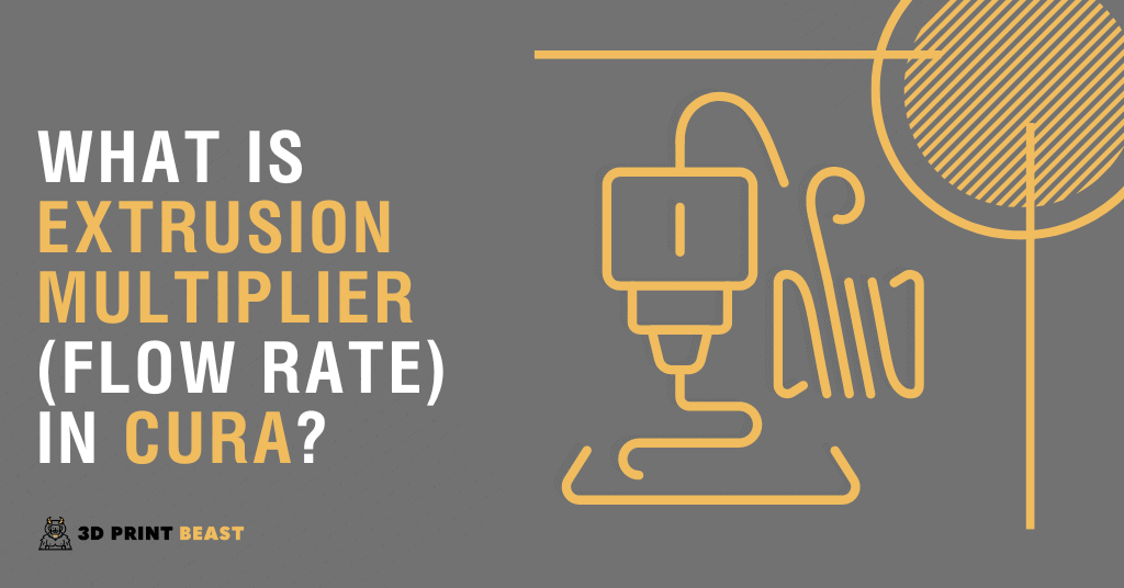 What Is Extrusion Multiplier (Flow Rate) in Cura? (How to Configure?)