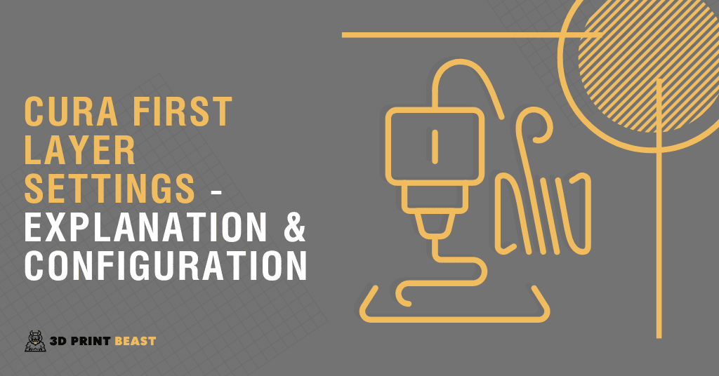 Cura First Layer Settings – Explanation & Configuration