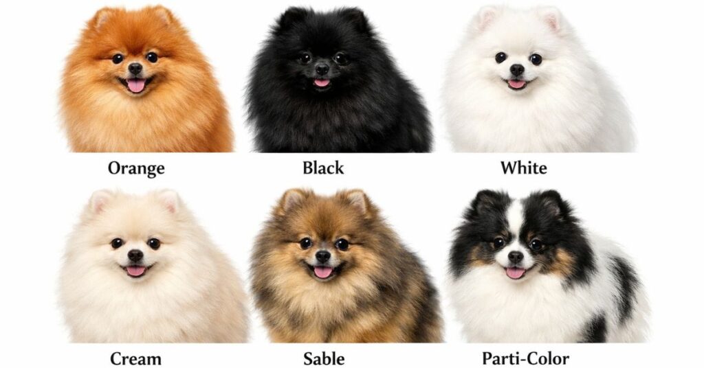 Breeds of Pomeranian| Types, Variations, Genetics & Complete Expert Guide (2026) coat colors and patterns, genetics and risks