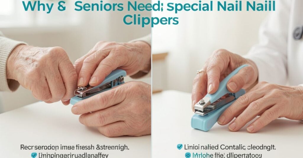 why seniors need special clippers