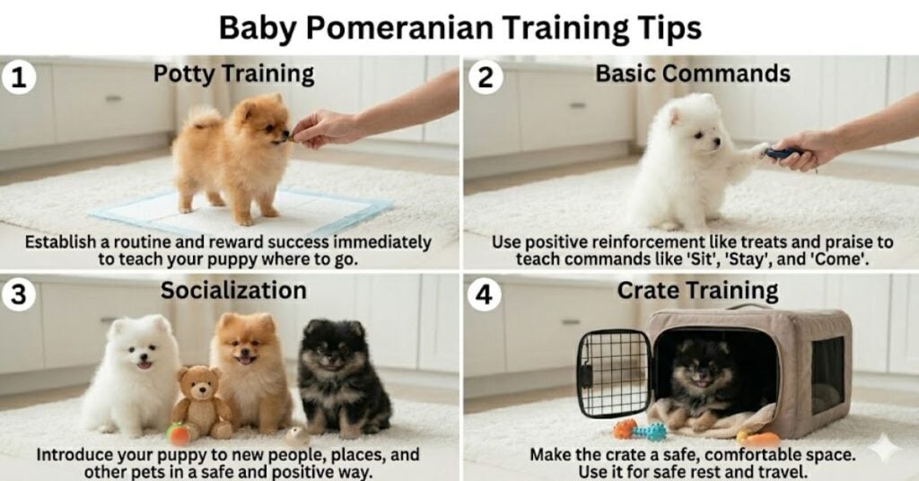 Baby Pomeranian Care, Price & Training Guide 2026 training tips