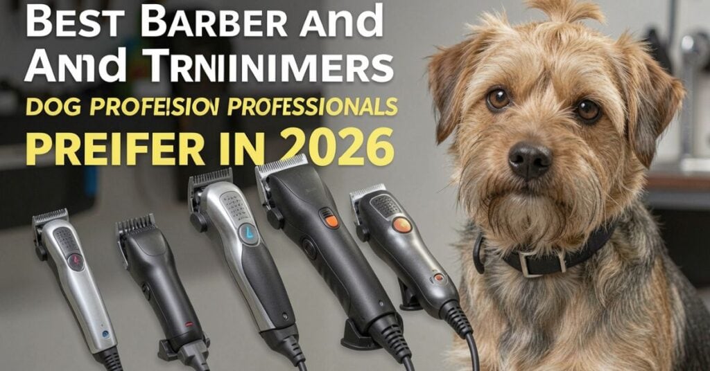 best barber clippers  dog professionals prefer in 2026