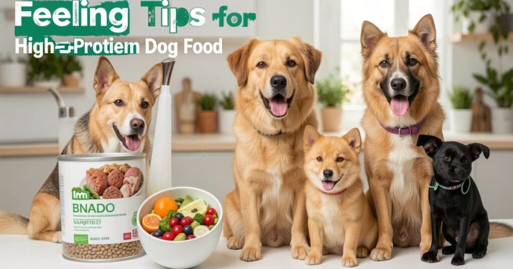 feeding tips for  dog food