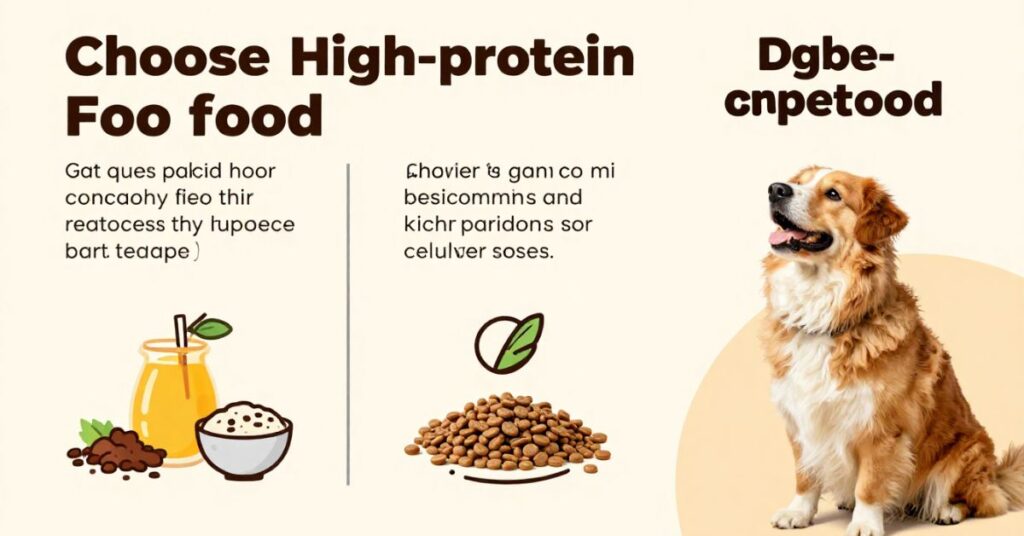 how to choose the best high protein dog food