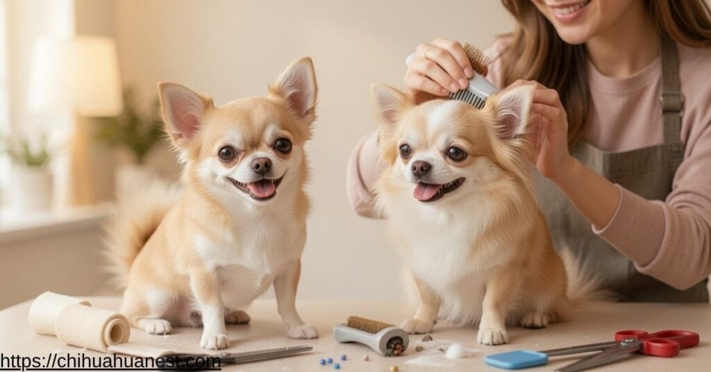 dog grooming and cleaning