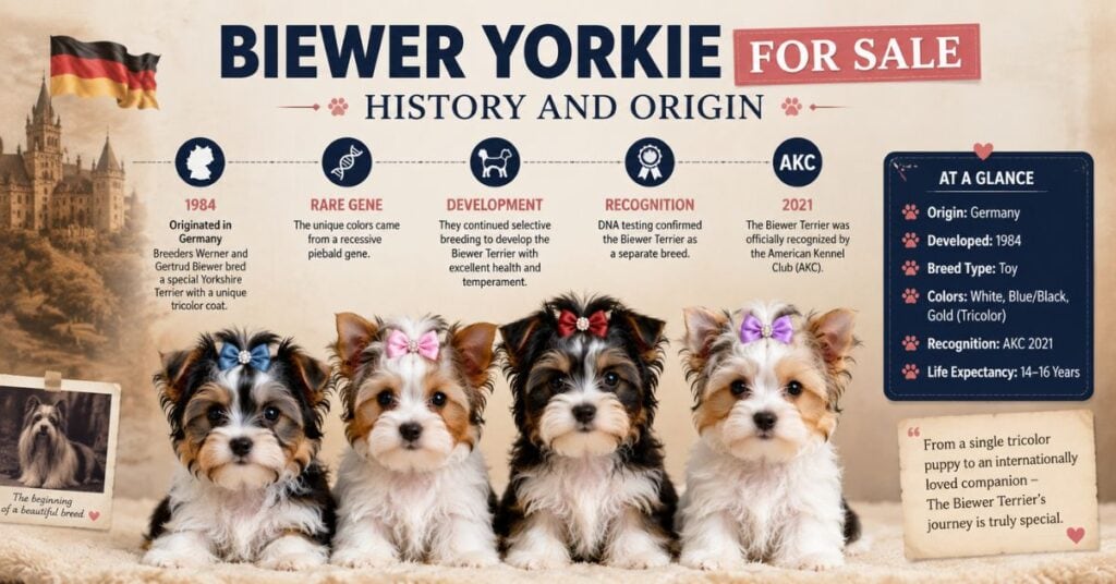 biewer yorkie for sale history and origin