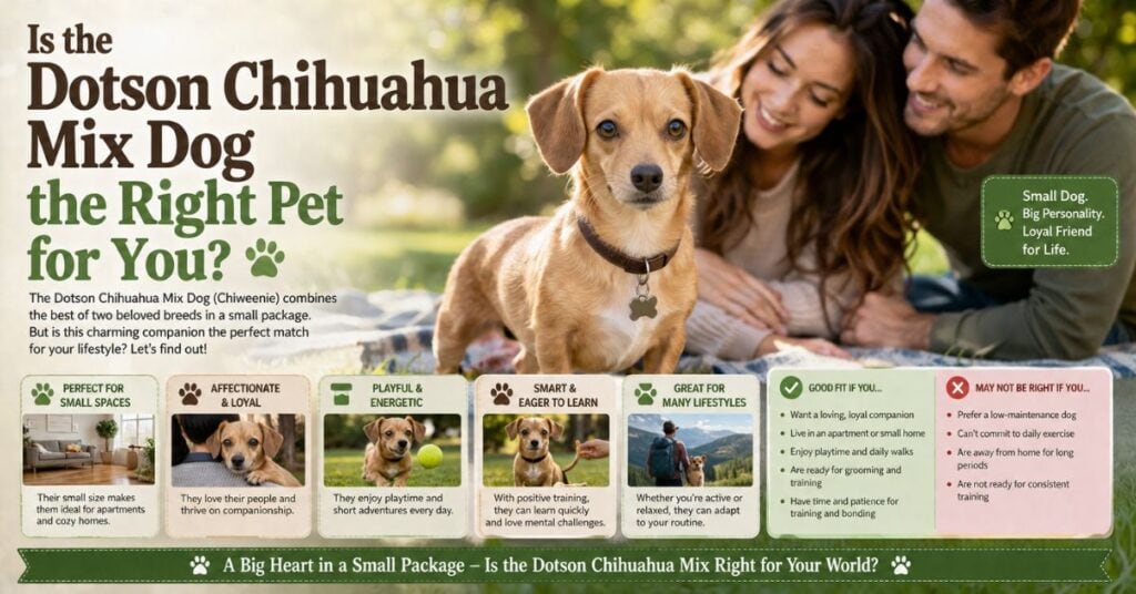 is the dotson chihuahua mix dog the right pet for you