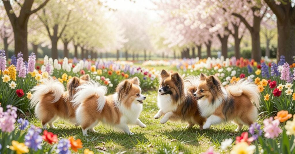 papillon pomeranian mix appearance