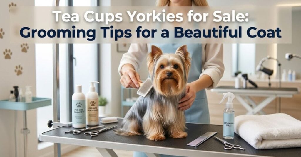  yorkies for sale grooming tips for a beautiful coat