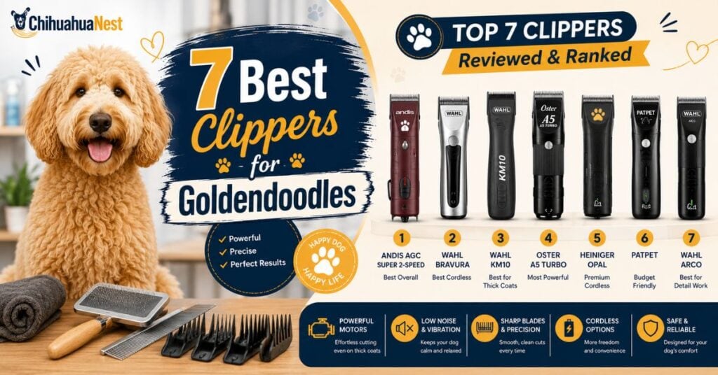 7 best clippers for goldendoodles