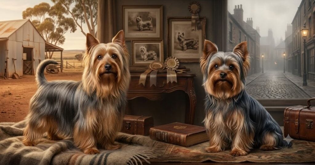  Australian Silky Terrier and a Yorkie|Breed History and Origins