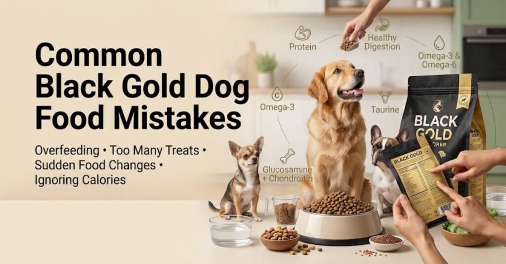 Black Gold Dog Food Review: Ingredients, Nutrition & Feeding Guide common black gold dog food mistakes to avoid