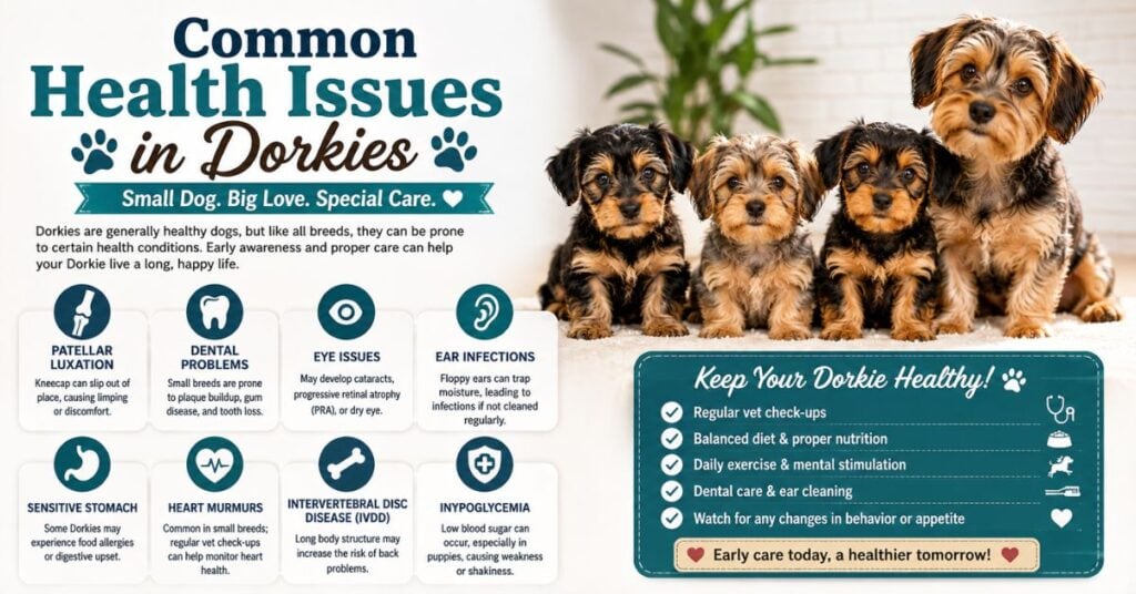 common health issues in dorkies