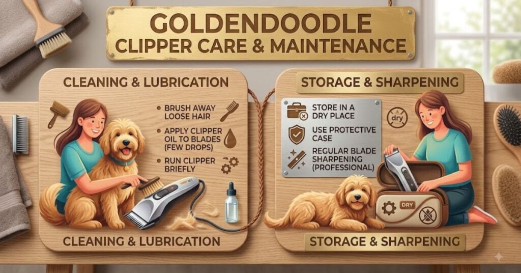 goldendoodle clipper care and maintenance