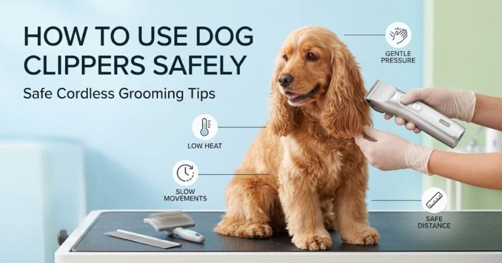 how to use battery operated hair clippers safely