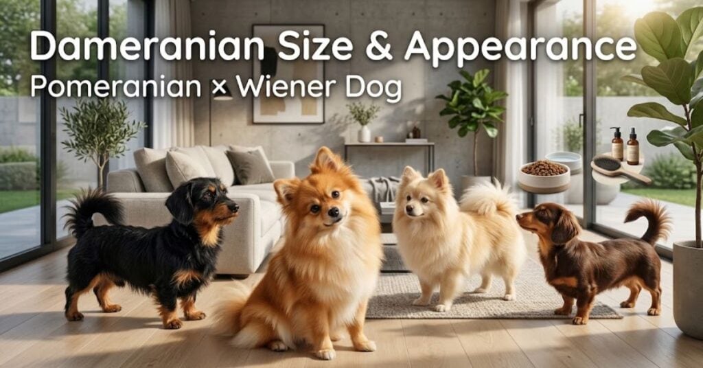 Pomeranian Mixed With Wiener Dog: Complete Dameranian Care Guide pomeranian mixed with wiener dog size and appearance