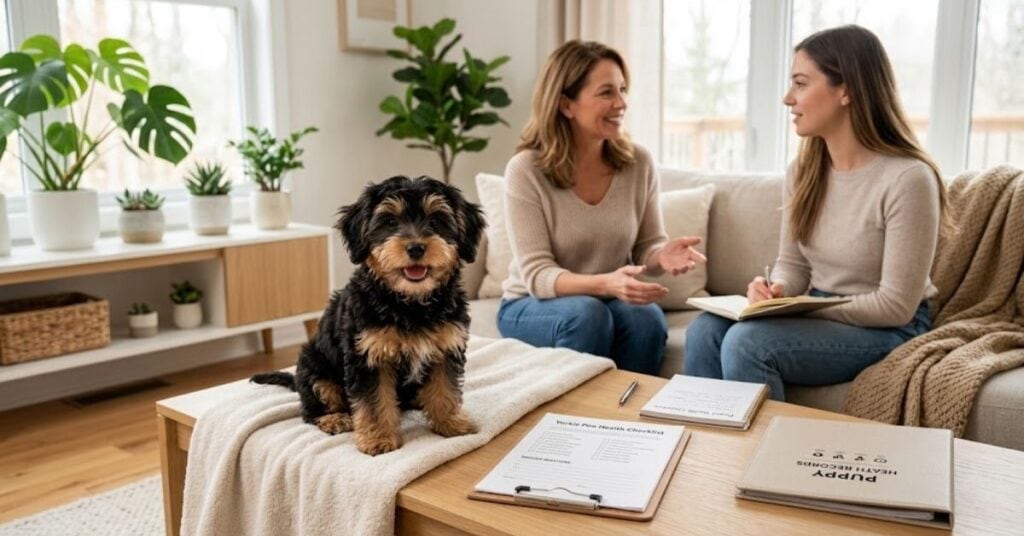 questions to ask yorkie poo breeders near me