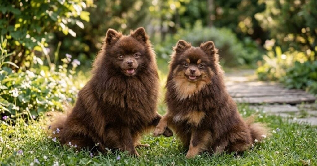 what is a chocolate pomeranian