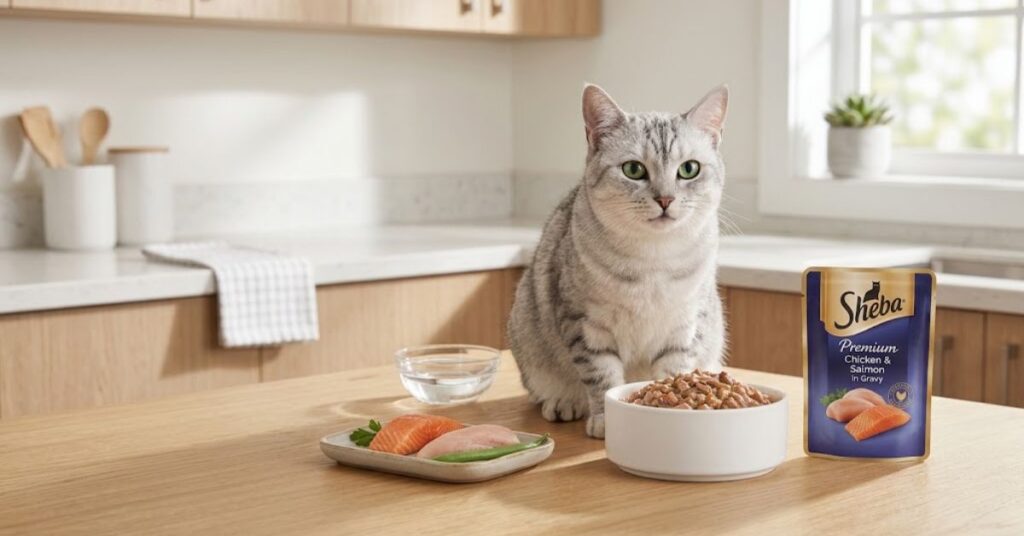 benefits of feeding sheba to cats