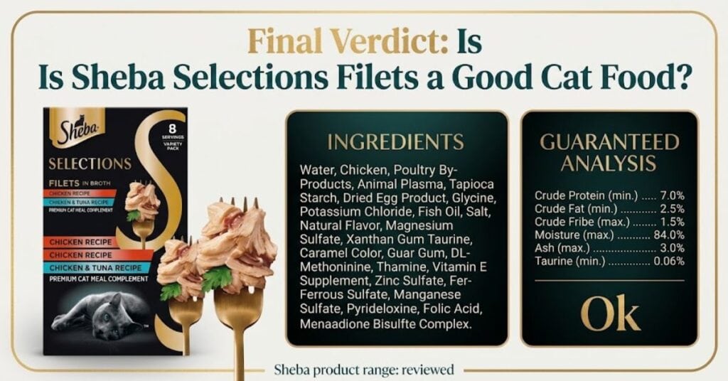 final verdict is sheba a good cat food