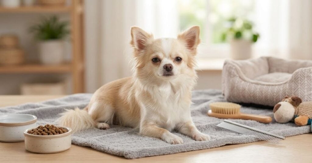 how to build a simple fluffy chihuahua care schedule