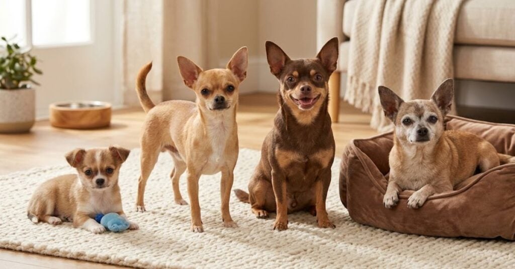 Chihuahua Lifespan by Life Stage