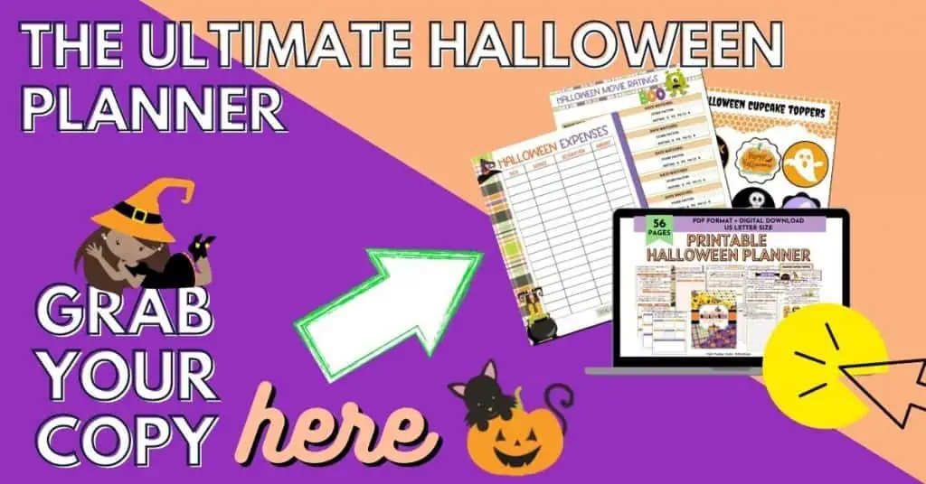 Printable Halloween Planner Opt in image