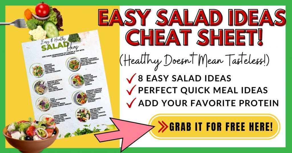 Easy Salad Recipes Free Printable