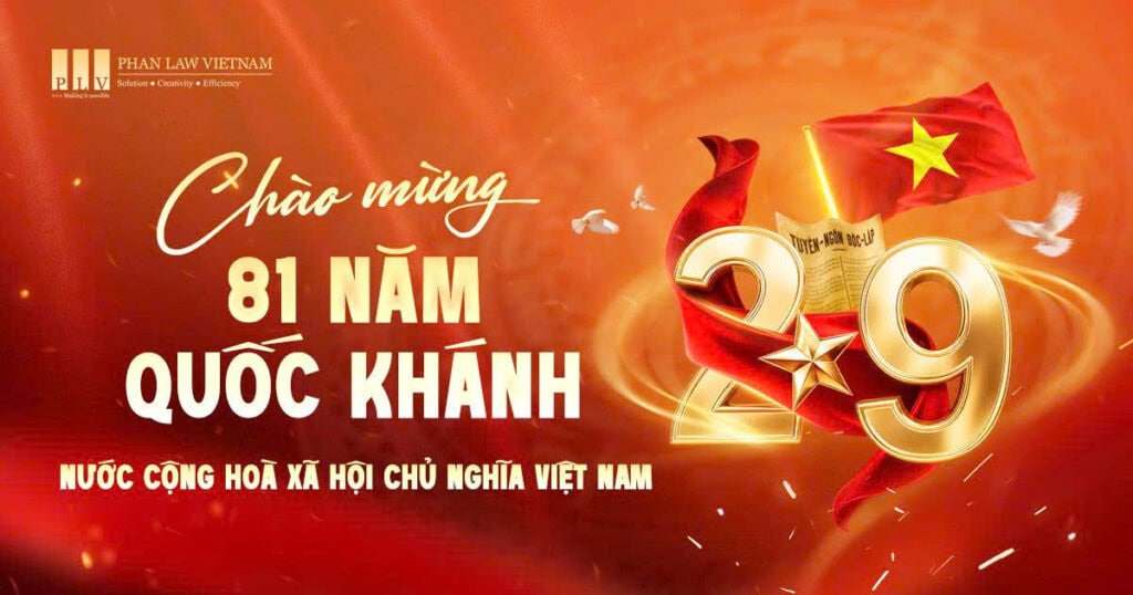 Chúc mừng Đại lễ Quốc khánh mùng 2/9.
