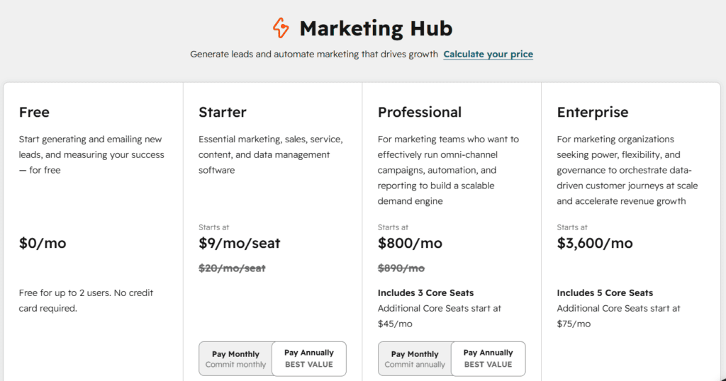 Pricing