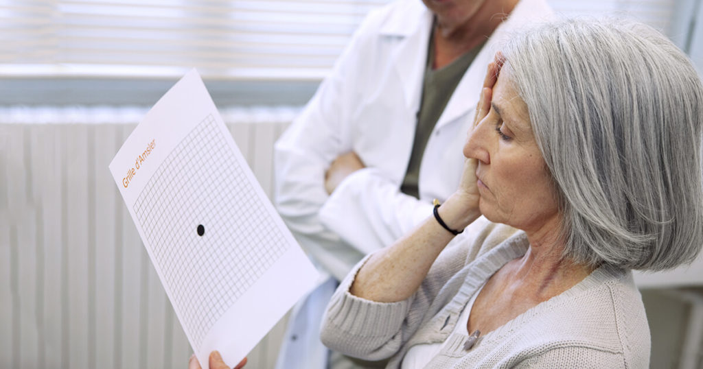 Eye Test for Macular Degeneration