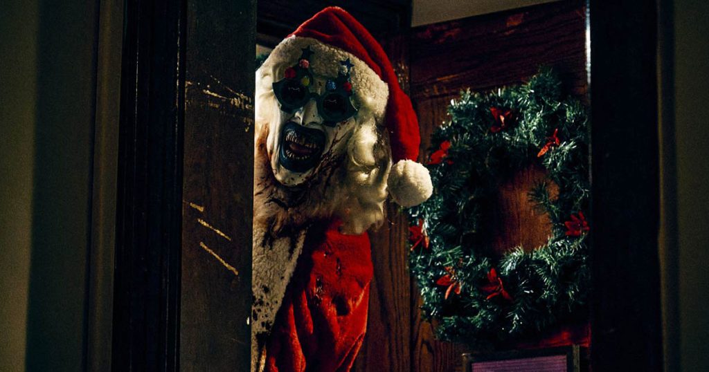 art il clown babbo natale