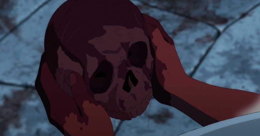 dungeon food teschio sangue