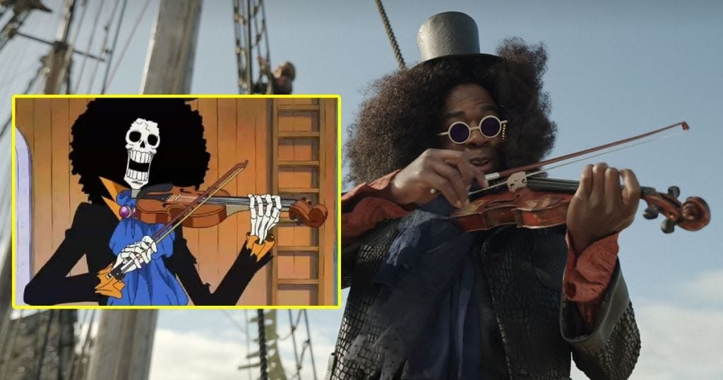 one piece stagione 2 brook easter egg