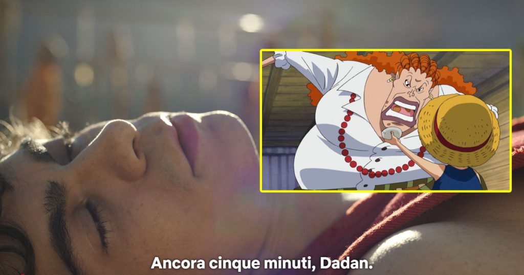 one piece stagione 2 dadan easter egg