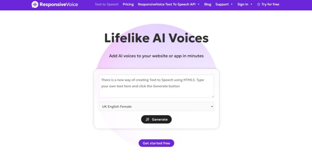 ResponsiveVoice
